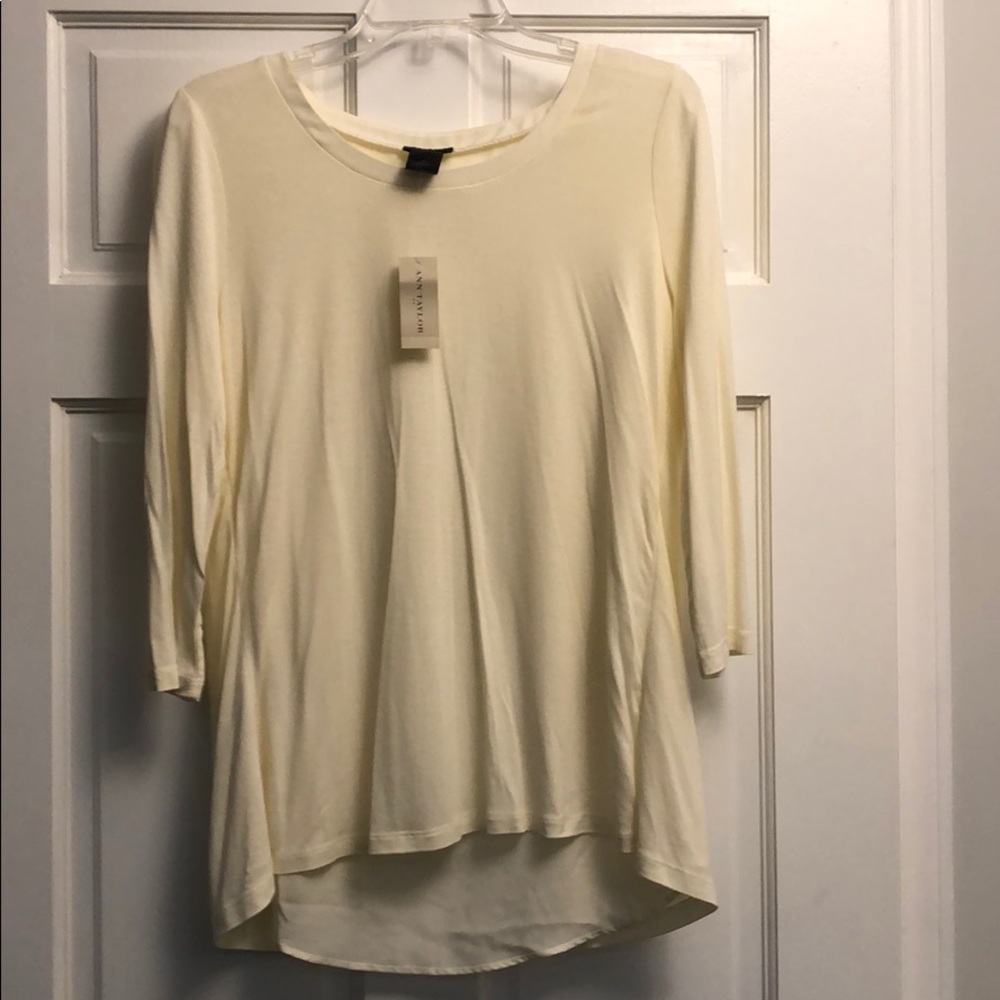 Ann Taylor cream colored top